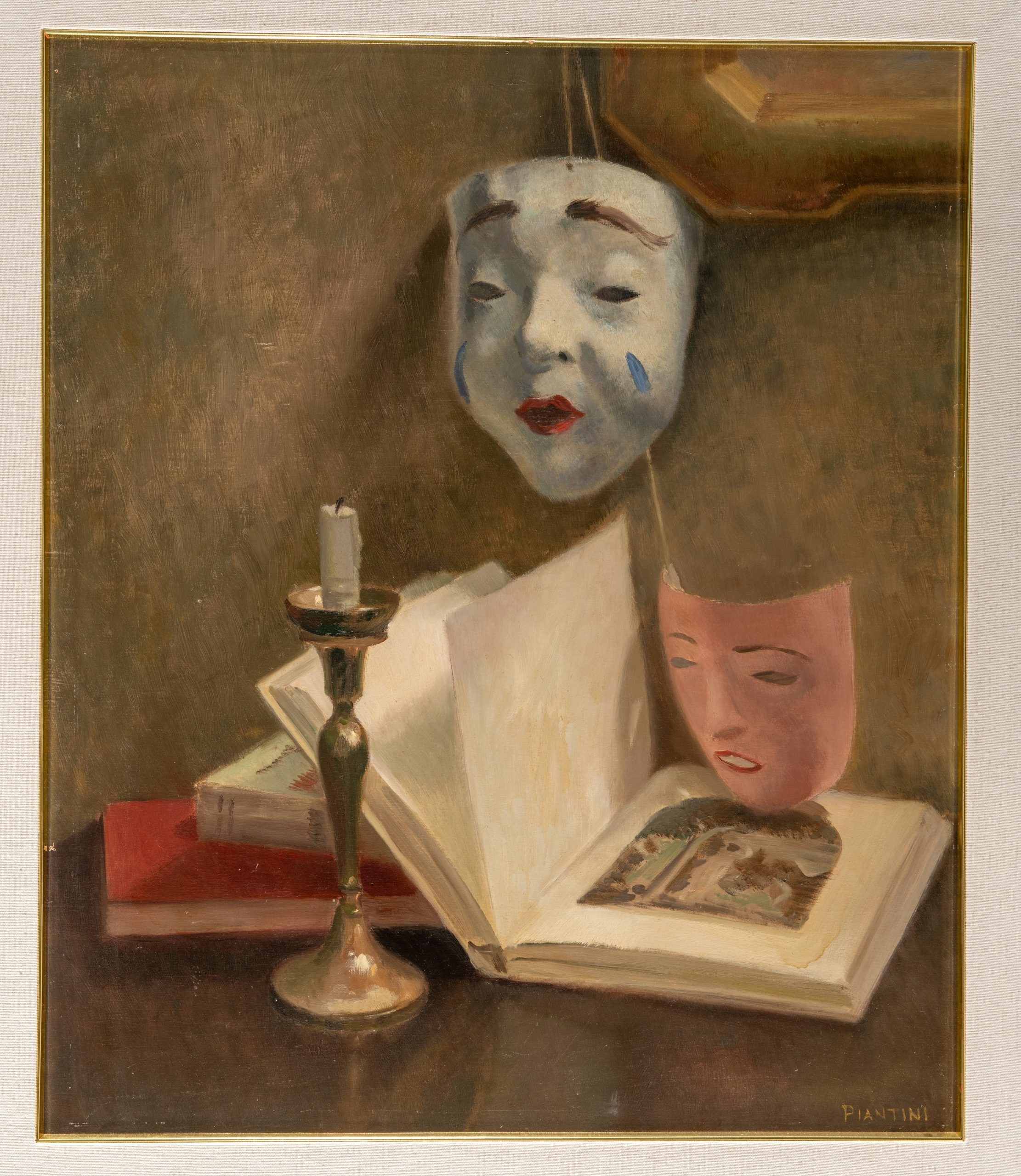 Aldo Piantini Siena 1892 - Milano 1962 Maschere inv 364876 _LEN5376_1